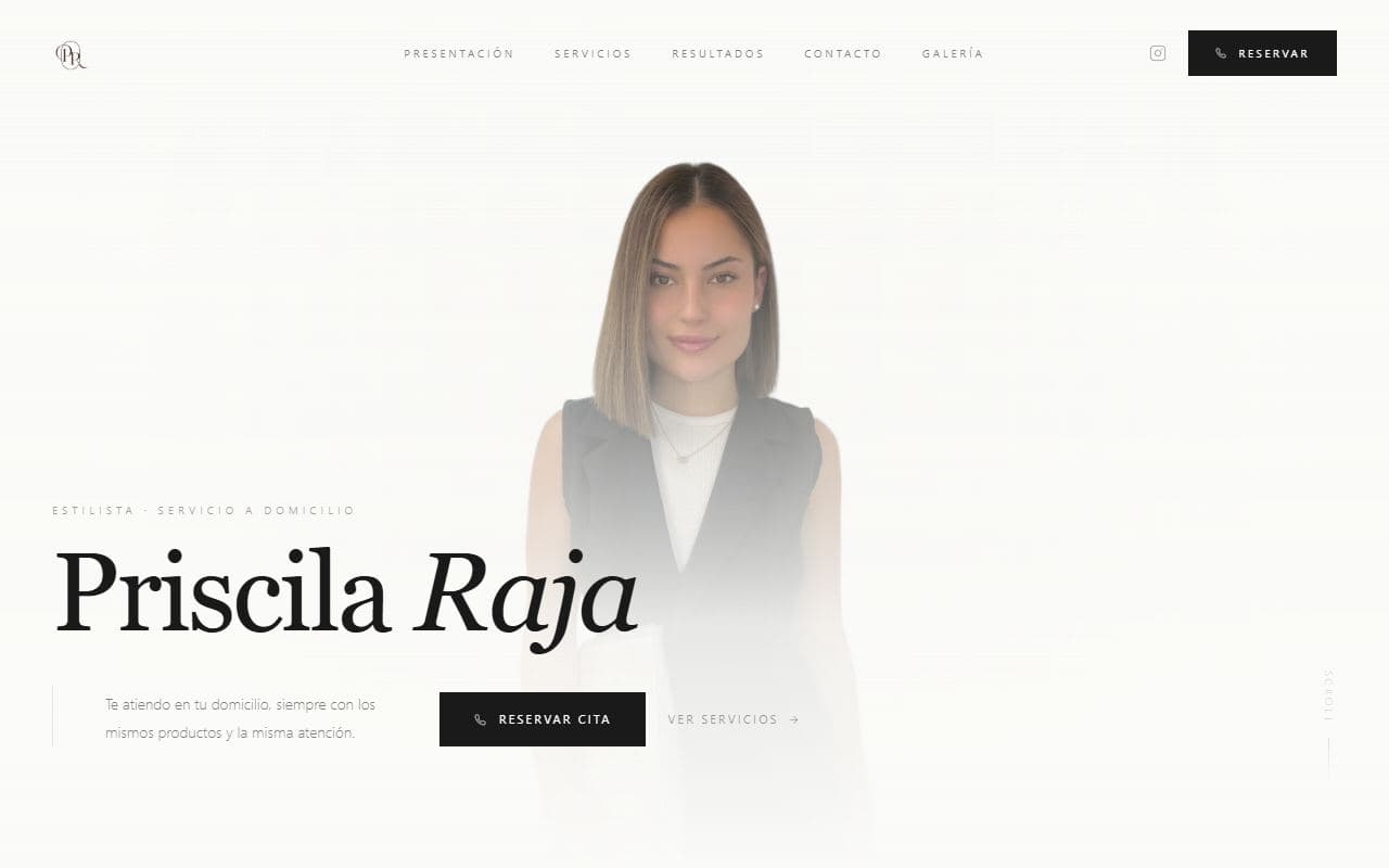 Captura de Priscila Raja