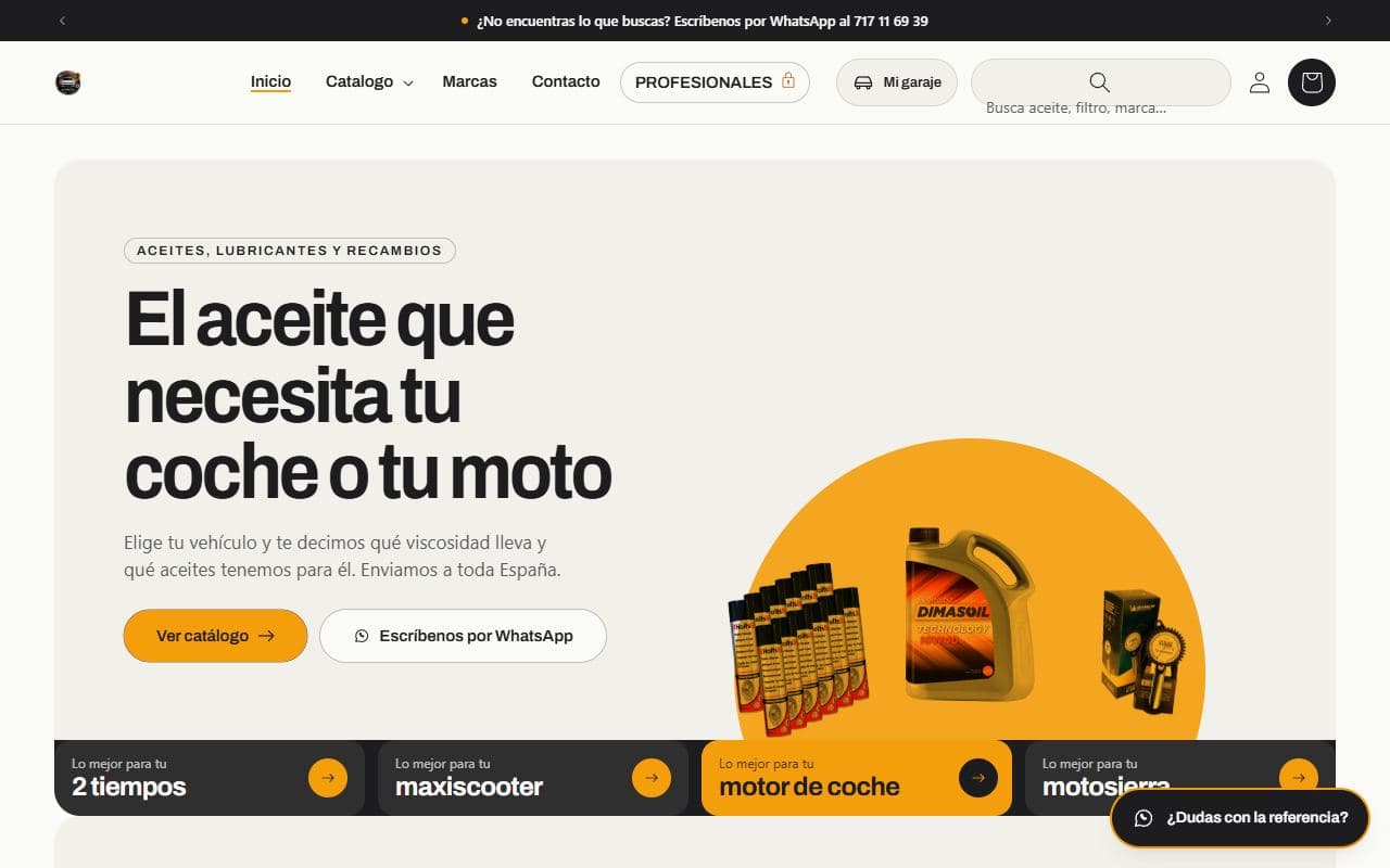 Captura de Mellinas Store